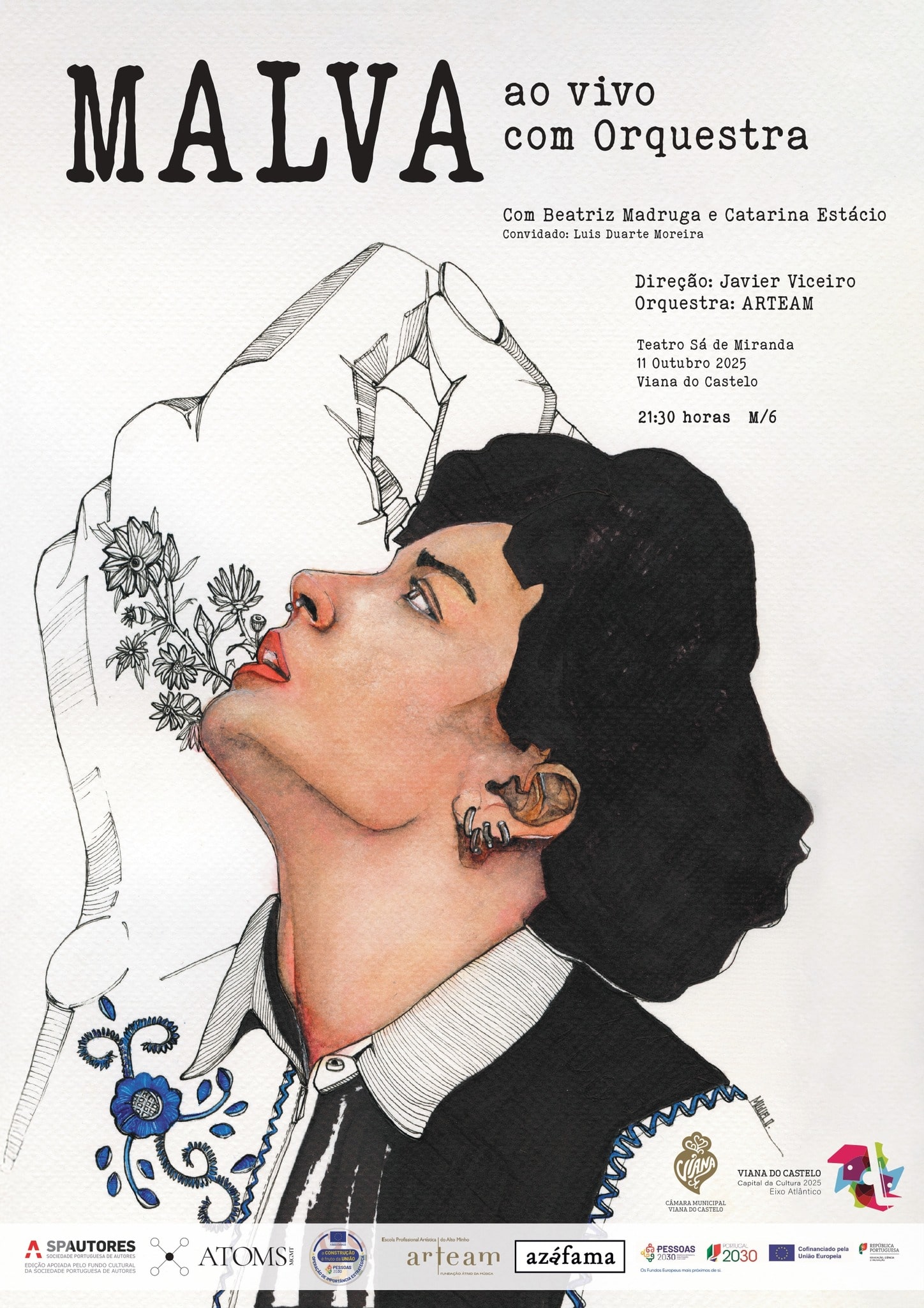 Malva ao vivo com orquestra